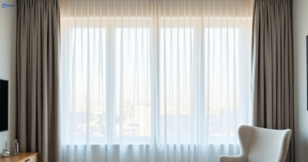 Restored vibrant drapes in caboolture-south QLD after Matty Curtain Cleaning